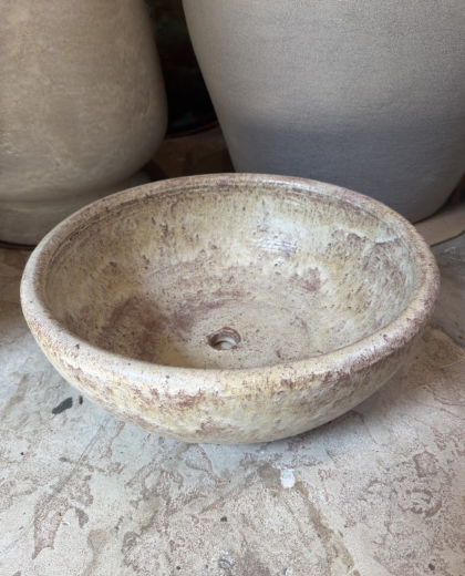 Cazuela ceramic planter at Casa Del Lobo